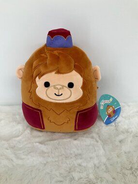 Squishmallow Disney Abu Plush Monkey From Aladdin 8" NEW